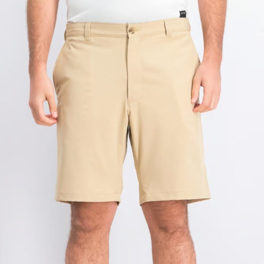 Club Room Men's Classic Fit 9" 4-Way Stretch Chino Shorts Size 42 $55